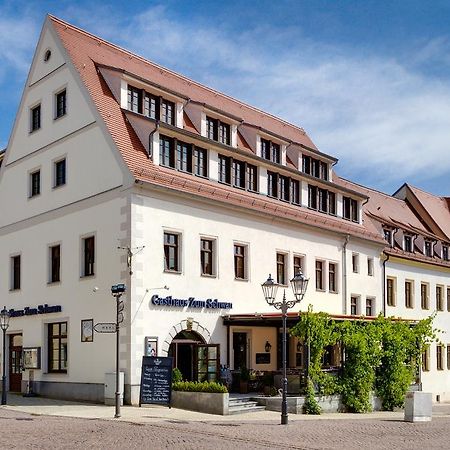 Gasthaus Zum Schwan Oschatz Exteriör bild