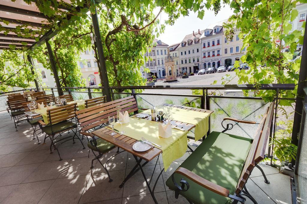 Gasthaus Zum Schwan Oschatz Exteriör bild