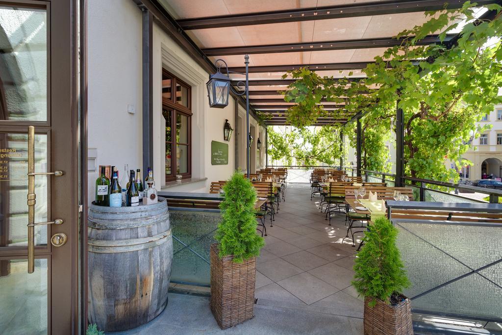 Gasthaus Zum Schwan Oschatz Exteriör bild
